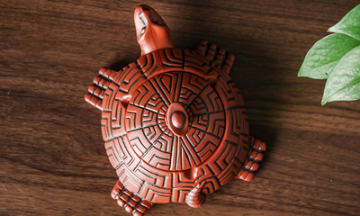 Cenicero de Arena Púrpura con Tapa y Juego de Té Práctico - Image 9