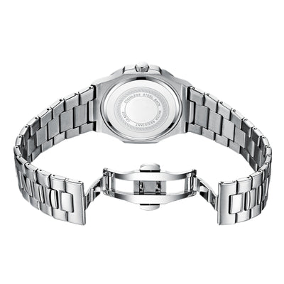 Reloj de Pareja Chenxi Acero Inoxidable Luminoso Resistente al Agua - Image 5