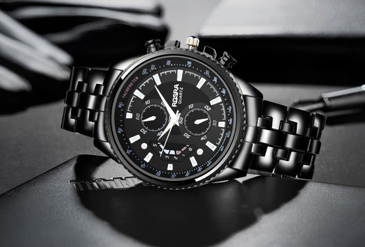 Reloj de Cuarzo para Hombre con Pulsera de Acero Inoxidable - Image 7