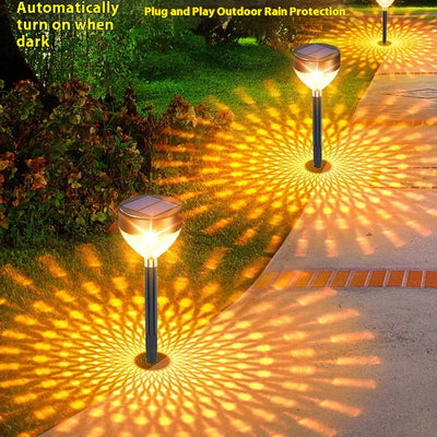 Lámpara Solar para Jardín Exterior