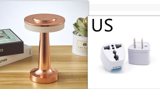 Lámpara de Mesa Multifunción con Cargador para Hotel y Comedor - Image 6
