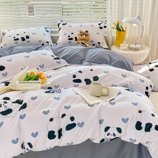 Funda Nórdica de Algodón Lavado para Cama Doble - Image 39