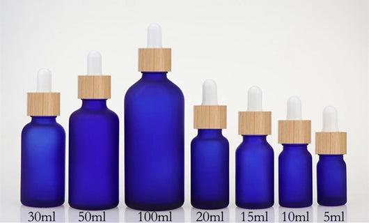 Botella Gotero de Vidrio Ámbar Protección Solar para Cosméticos - Image 7