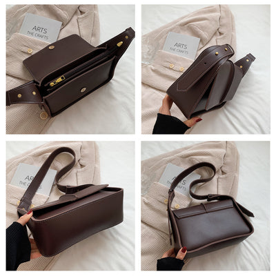 Bolso Bandolera Retro Texturizado para Mujer - Image 7