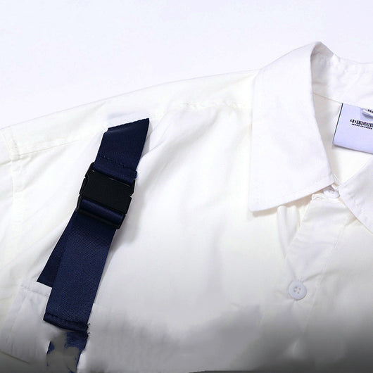 Camisa Casual de Algodón Puro para Hombre y Mujer - Diseño Minimalista - Image 8