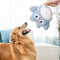 Juguete para Perros Resistente de Peluche - Mordedor Chirriante con Forma de Animales