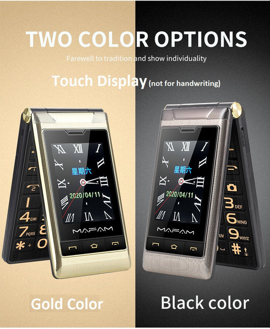 Teléfono Móvil Dual Pantalla para Adultos Mayores con Conectividad Total - Image 8