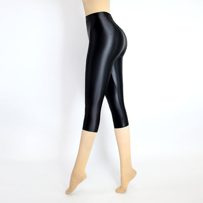 Leggings Deportivos Cortos de Alto Estiramiento para Mujer - Image 2