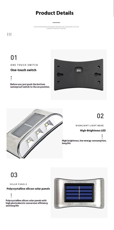 Foco Decorativo de Acero Inoxidable para Exterior - Iluminación Impermeable para Jardín y Patio - Image 10