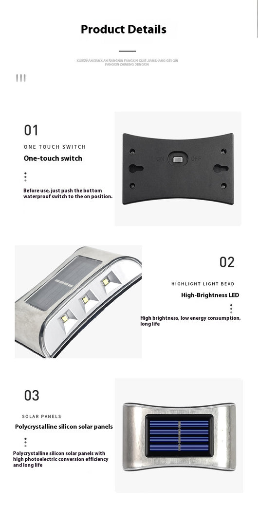 Foco Decorativo de Acero Inoxidable para Exterior - Iluminación Impermeable para Jardín y Patio - Image 10