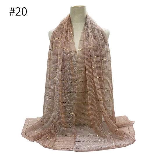 Pañuelo Ligero Mujer Primavera Verano - Tela Arrugada Transpirable - Image 18