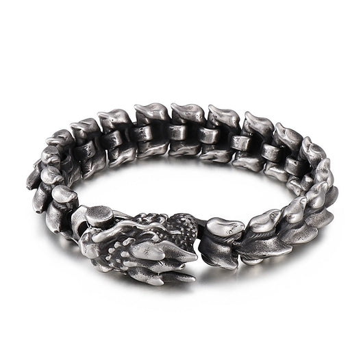 Pulsera de Titanio Estilo Punk Domineante para Hombre - Image 7
