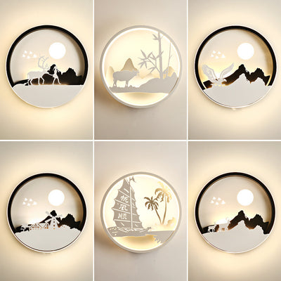 Lámpara de Pared Minimalista para Mesita de Noche - Image 5
