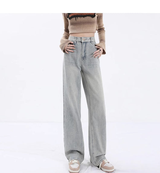 Jeans Azul Claro Talle Alto para Mujer - Image 8