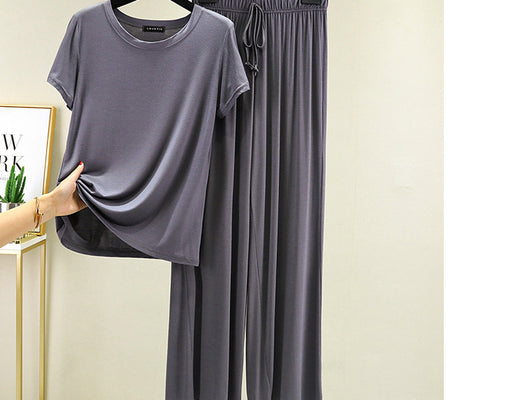 Conjunto de Casa Cómodo Estilo Coreano Talla Grande Mujer - Image 13