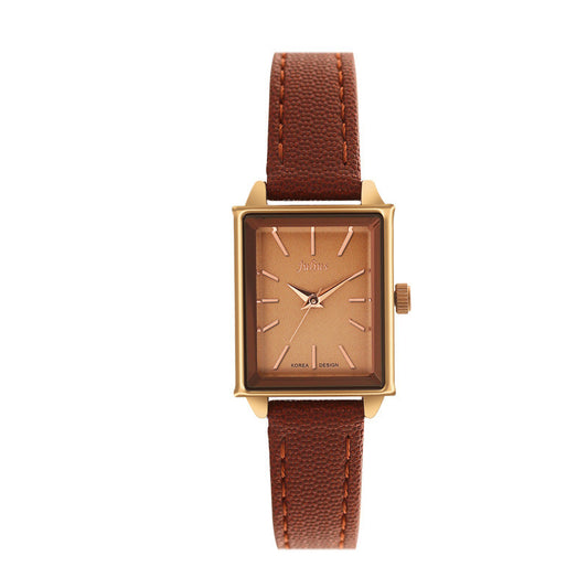 Reloj de Pulsera Rectangular Retro para Mujer - Diseño Minimalista con Correa Simple