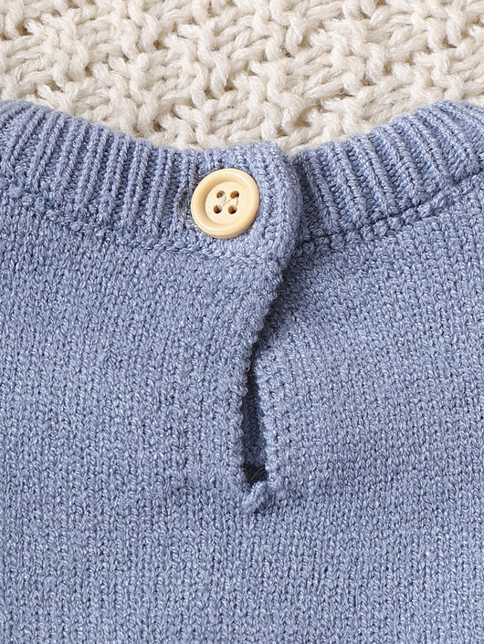 Mono Tejido de Manga Larga con Cuello Redondo para Otoño e Invierno - Image 21