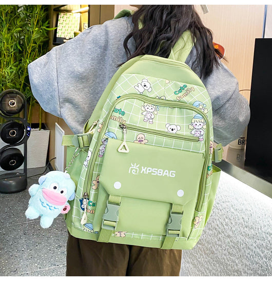 Mochila Escolar Primaria para Niñas - Set de Cuatro Piezas - Image 31