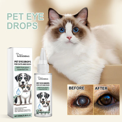 Gotas Oftálmicas para Perros y Gatos - Cuidado Ocular Profesional