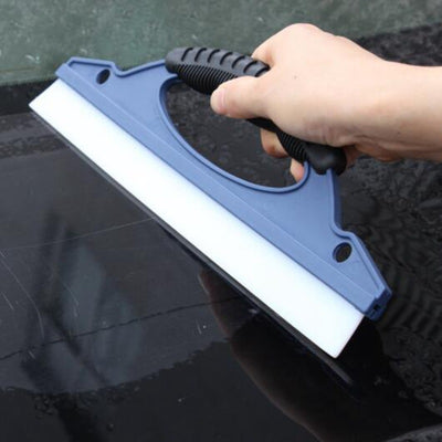 Raspador de Hielo y Limpiador de Cristales de Auto con Silicona Premium
