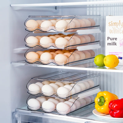 Organizador de Huevos Transparente Multiusos para Cocina - Image 2