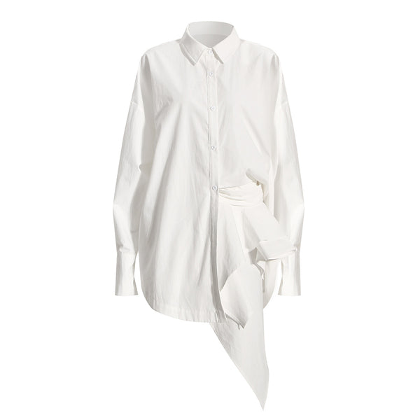 Blusa Asimétrica Suelta con Personalidad Única - Image 6