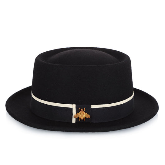 Sombrero de Lana Pura para Mujer con Detalle de Abejita - Accesorio de Moda - Image 6
