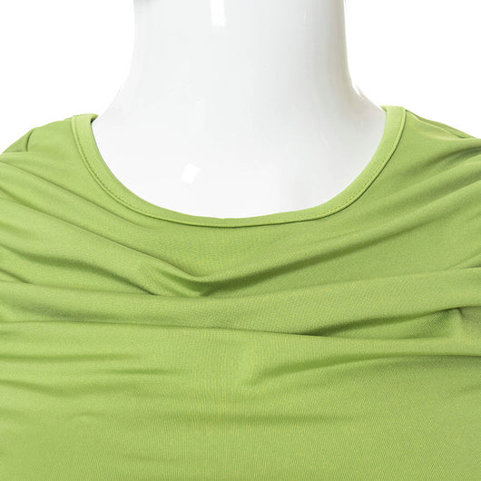 Blusa sin Mangas Cuello Redondo con Fruncido Ajustado - Image 14