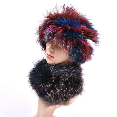 Bufanda de Lana Elastizada Otoño-Invierno con Gorro Integrado - Image 18
