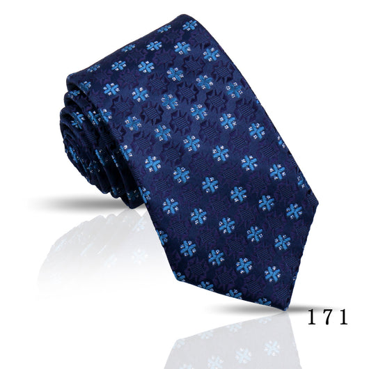 Corbata Casual Ejecutiva de Poliéster Jacquard para Hombre - Image 8