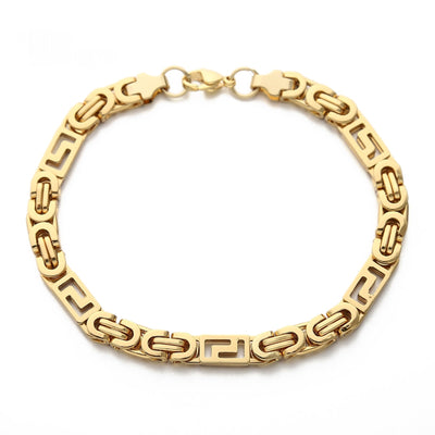 Pulsera de Acero Inoxidable y Titanio Tejida a Mano para Hombre - Image 9