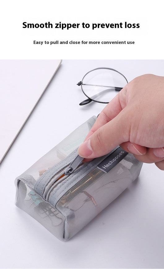 Monedero de Malla 3D con Gran Capacidad y Estuche para Llaves - Image 27