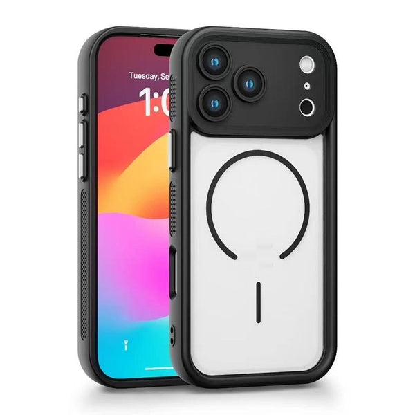 Funda Magnética para iPhone 17 con Acabado Mate y Protección Suave