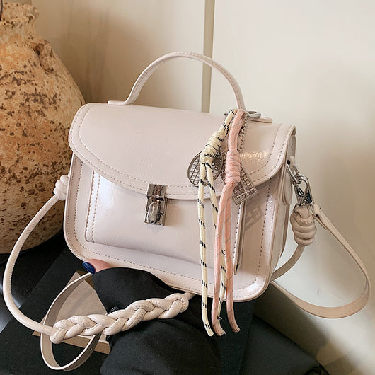 Bolso Bandolera Cuadrado Retro Portátil para Mujer - Image 8