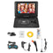 Reproductor DVD Portátil 98 pulgadas con Pantalla HD y TV Mini Integrada