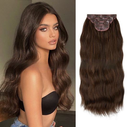 Set de 4 Pelucas de Fibra Térmica para Mujer - Cambio de Look Instantáneo - Image 8