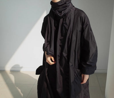 Abrigo Largo Tipo Gabardina para Mujer Talla Grande - Primavera y Otoño - Image 13