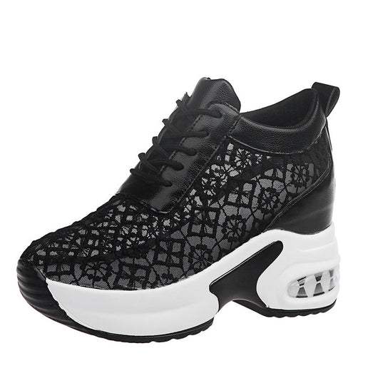 Zapatillas Deportivas Casuales para Mujer con Plataforma y Malla Transpirable - Image 8