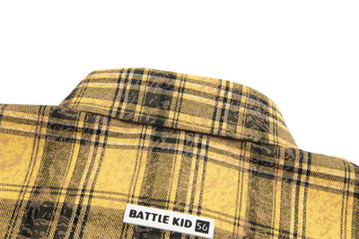 Camisa Suelta a Cuadros de Manga Larga para Hombre - Image 27