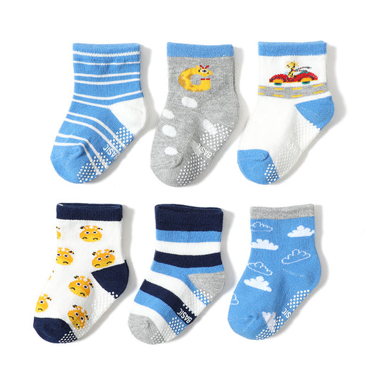 Calcetines Antideslizantes para Bebés con Diseño Divertido - Image 11