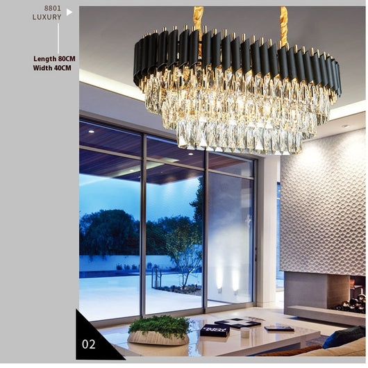 Lámpara Postmoderna de Lujo para Sala de Estar - Image 2