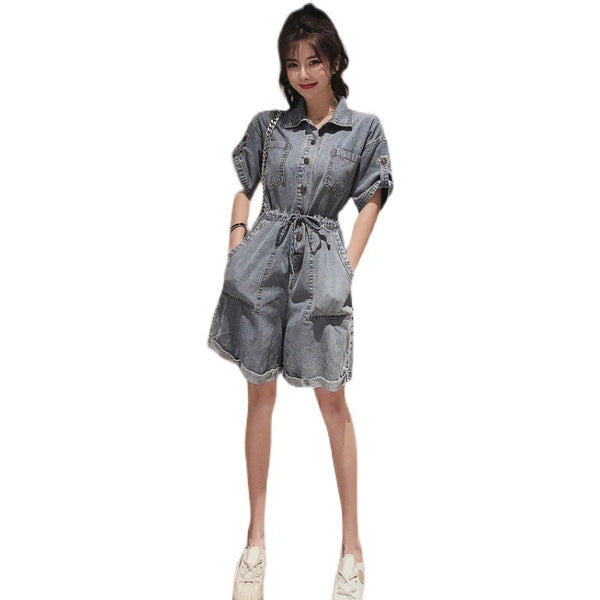 Jumpsuit Ancho de Pierna Suelta - Elegancia Relajada