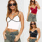 Top Escote Asimétrico Mujer