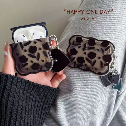 Funda Protectora para Audífonos Black Love Tulip con Tecnología Wave - Image 4