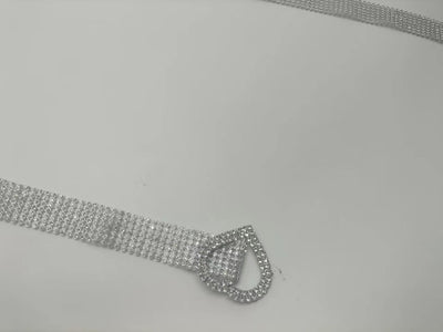 Cinturón de Moda para Mujer con Diamantes y Strass Brillante - Image 9