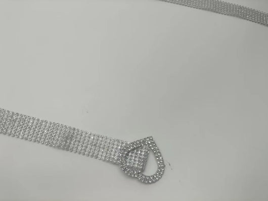 Cinturón de Moda para Mujer con Diamantes y Strass Brillante - Image 9