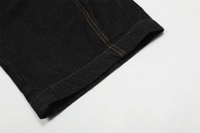 Pantalón Ancho Liso Lavado Casual - Image 9