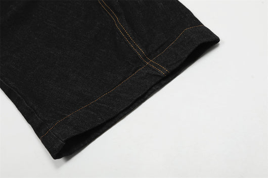 Pantalón Ancho Liso Lavado Casual - Image 9