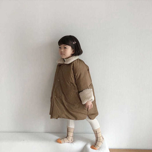 Abrigo Infantil de Algodón Grueso para Invierno - Image 2