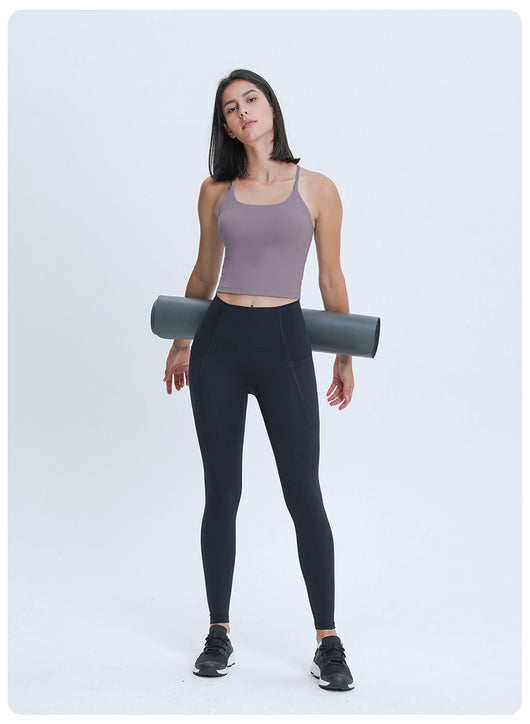 Chaleco Deportivo Moldeador con Banda Abdominal para Yoga y Ejercicio - Image 24